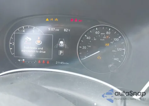 2023 Nissan Kicks Sr Xtronic Cvt z USA, uszkodzony, nr VIN 3N1CP5DV3PL549557